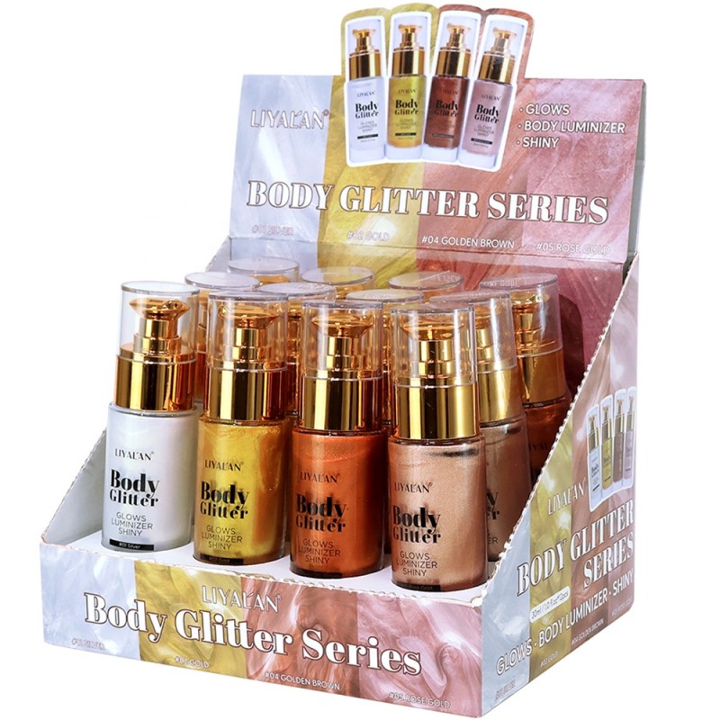 Highlighter Liquid Factory - Wholesale 12pcs/box Face Luminizer Shimmer Oil