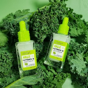 Facial Serum Factory - Private Label Organic Kale Vitamin B Repair Hydrates