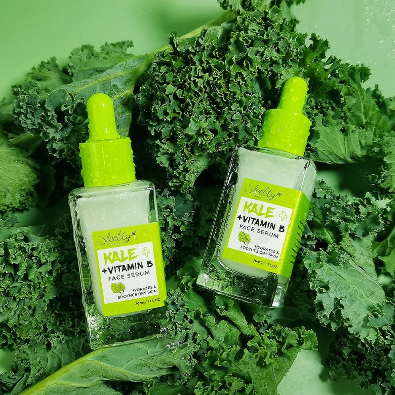 Facial Serum Factory - Private Label Organic Kale Vitamin B Repair Hydrates
