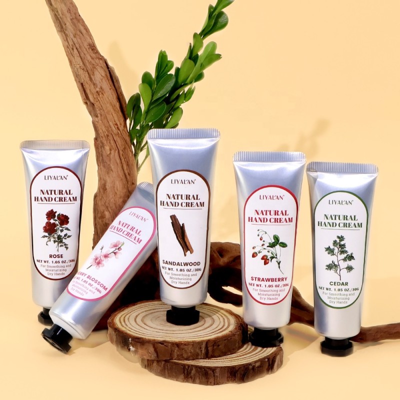 Hand Cream Manufacturer - Customize 30g Soft Moisturizing Rose Scent