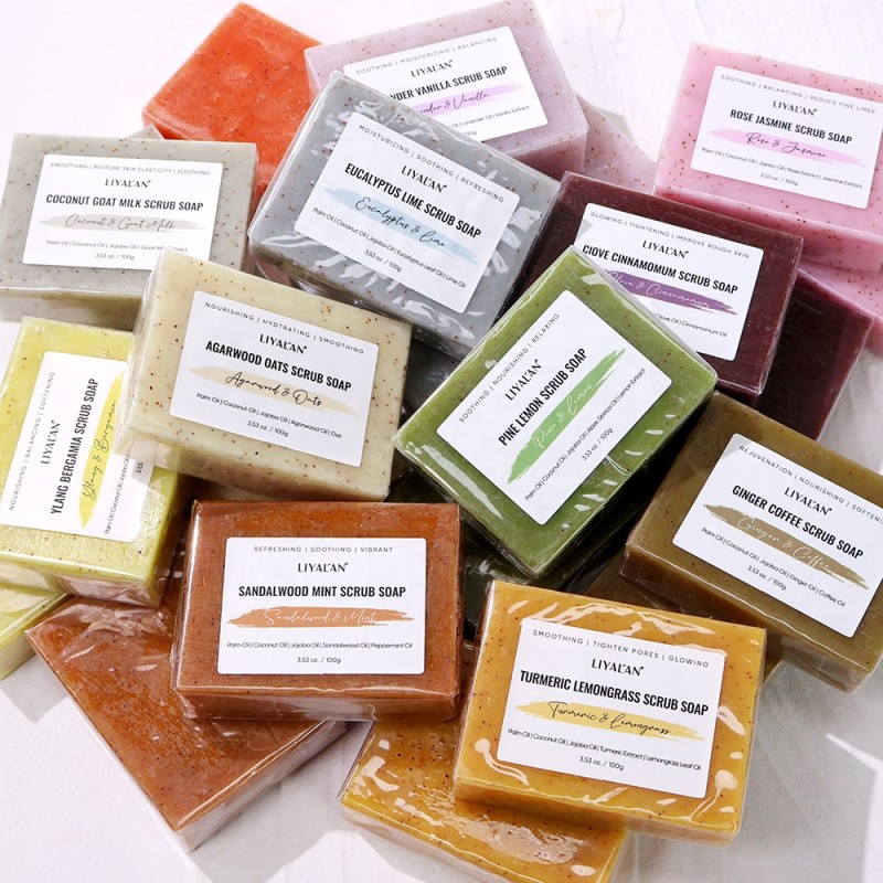 Handmade Soap Supplier - Private Label Oat Walnut Deep Cleansing Scrub