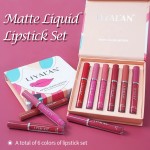Lip Gloss Set Supplier - Wholesale 6 Colors Nude Vegan Waterproof Lip Stick