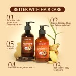 Shampoo Conditioner Set Factory - Custom Nourish Repair Herbal Ginger