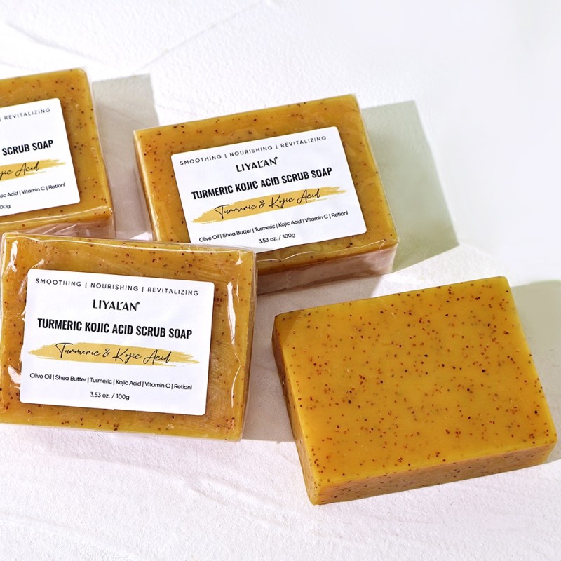 Handmade Soap Factory - Lemon Turmeric Whitening Cleansing Soap