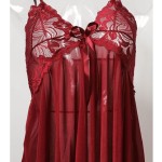 Silk Nightwear Supplier - Lace Patchwork