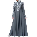 Muslim Dress Supplier - Long Sleeve Floral