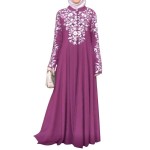 Muslim Dress Supplier - Long Sleeve Floral