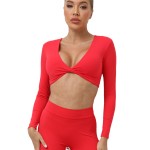 Yoga Wear Supplier - Long Sleeve Crop