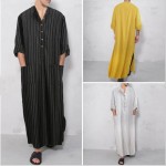 Kaftan Robe Supplier - V Neck Pocket