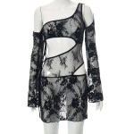 Plus Size Lingerie Supplier - Lace Mesh