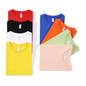 Boys T-Shirts Supplier - Classic Cotton Short Sleeve Crew