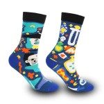 Halloween Socks Supplier - Funny Cotton Crew Pumpkin