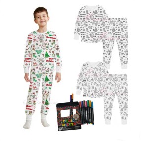 Pajamas Set Manufacturer - Halloween DIY Color Drawing
