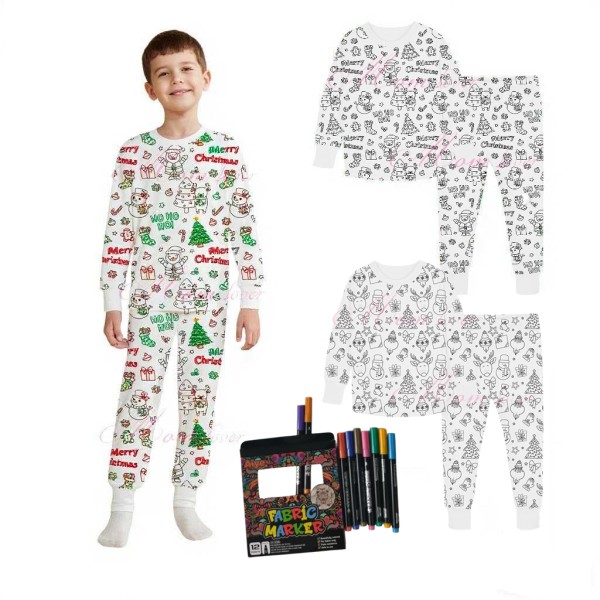 Pajamas Set Manufacturer - Halloween DIY Color Drawing