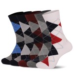 Men Socks Factory - OEM Custom Rhombus Heavy Duty