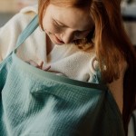 Feeding Blanket Factory - RTS Cotton Muslin with Hoop