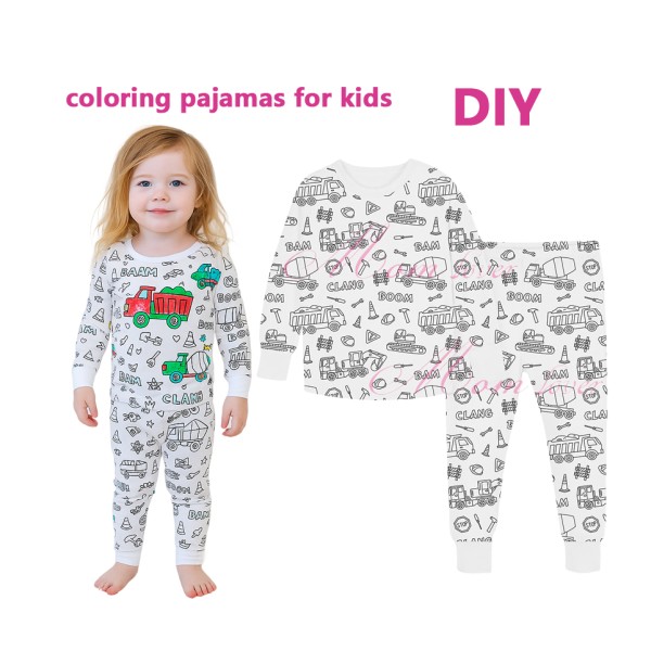 Pajama Set Factory - Happy Christmas DIY Cotton