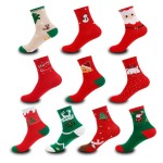 Christmas Socks Factory - Cozy Cotton Xmas Crew Socks