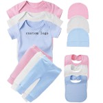 Baby Clothing Set Factory - RTS 4pcs Cotton Newborn Set