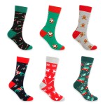 Christmas Socks Factory - Cozy Cotton Xmas Crew Socks