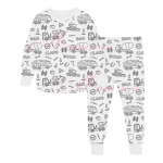 Pajama Set Factory - Happy Christmas DIY Cotton