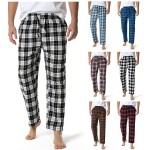 Men Sleepwear Factory - High Quality Flannel Plaid Pants