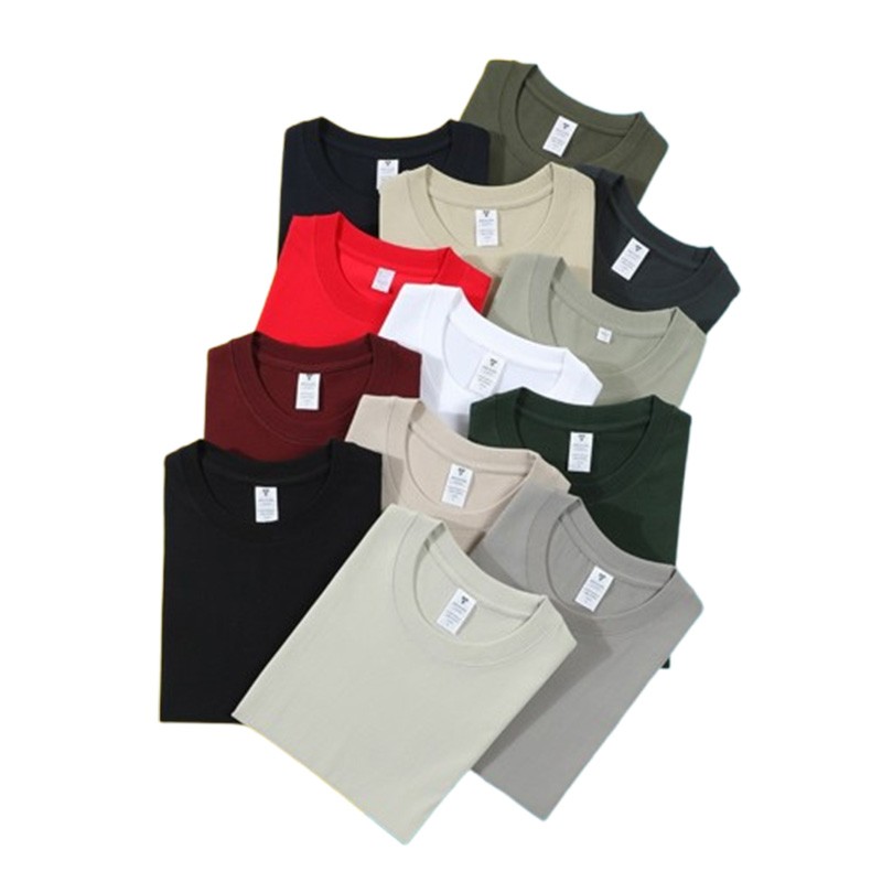 Cotton T-Shirt Supplier - Custom Pure Cotton Drop Shoulder