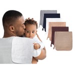 Burp Cloths Supplier - Custom 6-Layer Unisex Muslin