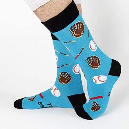 Men Socks Manufacturer - Cotton Jacquard Funny Casual