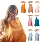 Nursing Cover Supplier - Muslin Breathable Cotton Breastfeeding