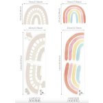 Children Decal Manufacturer - Blue Huge Rainbow