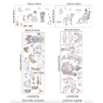 Children Decal Supplier - Unicorn Cloud Castle
