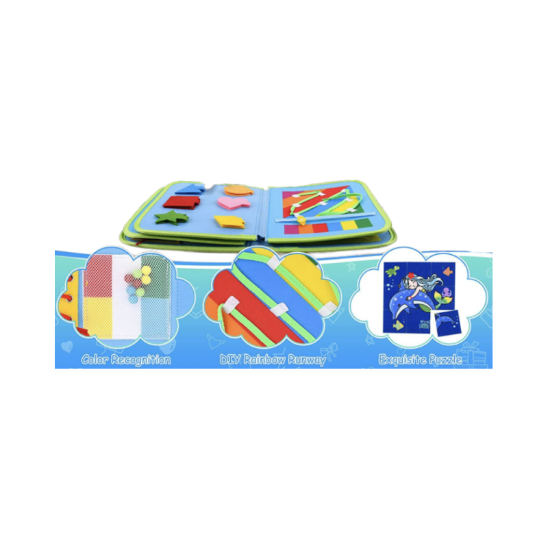 Busy Board Factory - Rainbow Ocean Theme