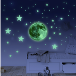 Luminous Sticker Manufacturer - Glow Dark Moon