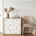 Wall Sticker Factory - Polka Dot Green