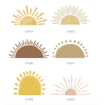 Wall Sticker Factory - Nordic Sun Light