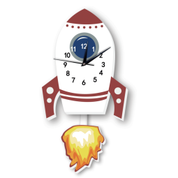 Children Clock Manufacturer - Rocket Themed