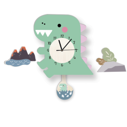 DIY Wall Clock Factory - Dinosaur Pendulum