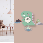 DIY Wall Clock Factory - Dinosaur Pendulum