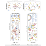 Children Decal Supplier - Unicorn Cloud Castle