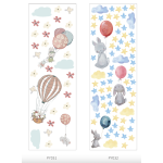 Wall Sticker Factory - Cartoon Elephant Balloon