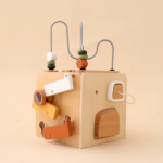 Wooden Rattle Supplier - Beech Teething