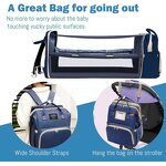 Diaper Bag Supplier - Foldable Travel Backpack