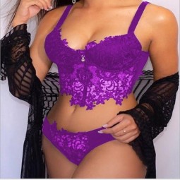 Lace Lingerie Manufacturer - Two Piece Set