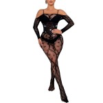Leopard Jumpsuit Manufacturer - Fishnet Stockings