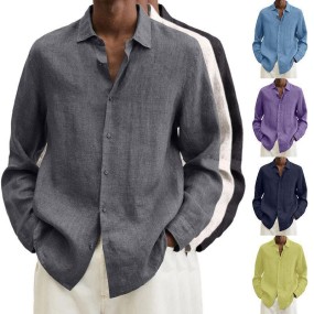 Cardigan Shirt Supplier - Men Long Sleeve
