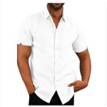 Linen Shirt Supplier - Summer Short Sleeve