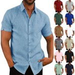 Linen Shirt Supplier - Summer Short Sleeve
