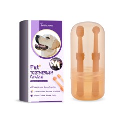 Pet Toothbrush Supplier - Silicone Tongue