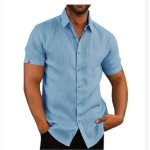 Linen Shirt Supplier - Summer Short Sleeve